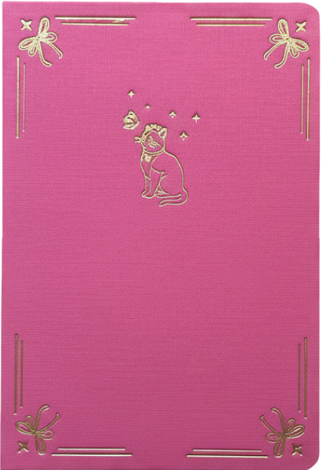 Caderno Verdina Journal Lady Diary Rosa Fúcsia
