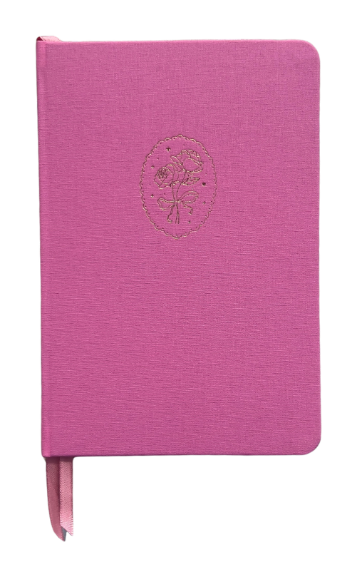Caderno Verdina Journal Lady Diary Rosa Fúcsia